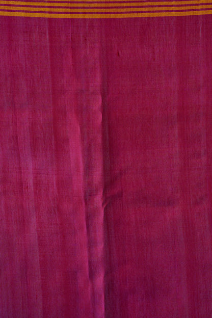 Purple Patola Silk Heritage Saree With Meenakari Weaving
