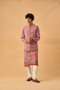 Onion Pink Kurta Bandi Set