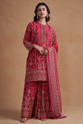 Pink Sharara Set With Dupatta