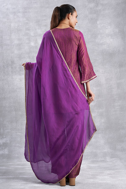 Purple Suit Set