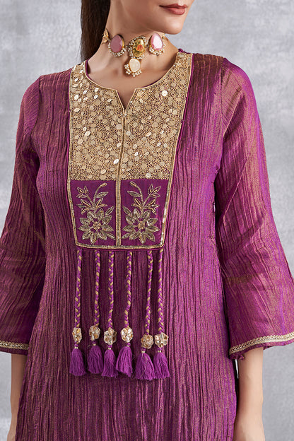 Purple Suit Set